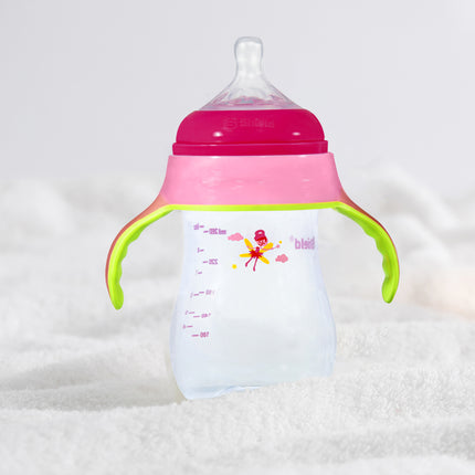 Glow in the Dark Feeder with Handle BPA Free and Anti-Colic
