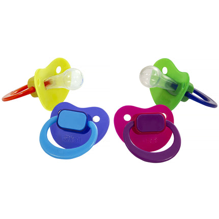 Classic Soother 6-18 Months | Soothes 95% of Babies | Heart-Shaped BPA-Free Silicone Soothers
