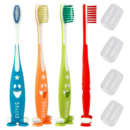 GIGGLES Toothbrush with Soft Bristles for Kids