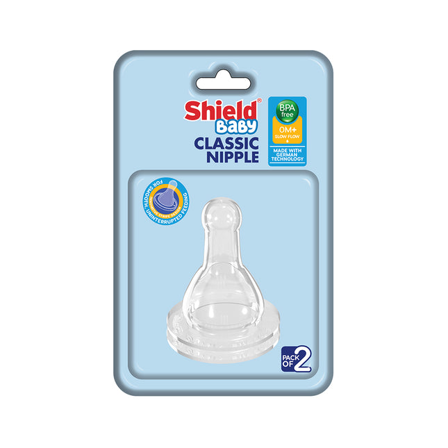 Classic Nipple with Flow Control Slow Medium and Fast