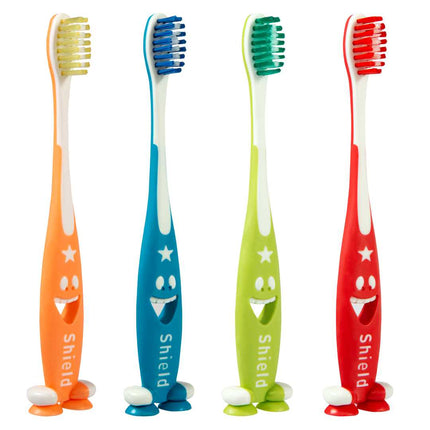 GIGGLES Toothbrush with Soft Bristles for Kids