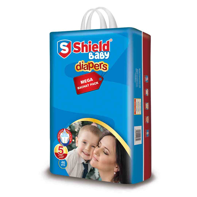 Mega Pack Diaper Size 5 Extra Large 46 Pcs for 11 to 25Kg