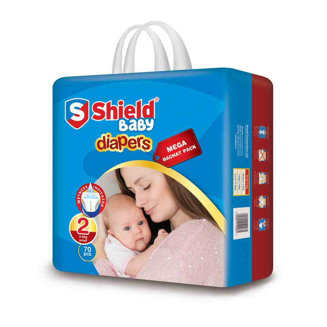 Mega Pack Diaper Size 2 Small 70 Pcs for 3 to 6 Kg