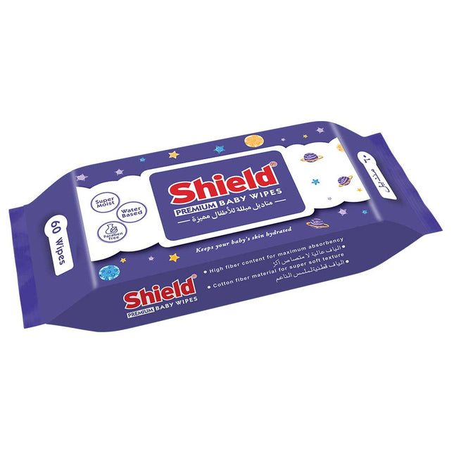 Shield Premium Baby Wipes Ultimate Softness, Strength & Hydration