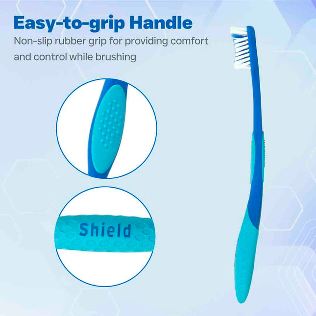 PRO-CLEAN ToothBrush with Small Head for Deeper Reach