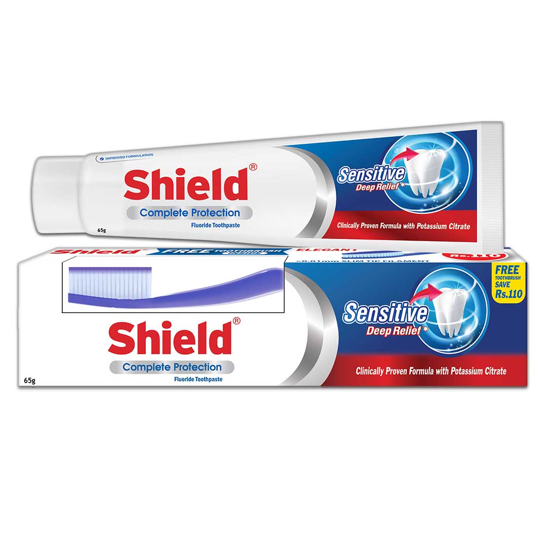 Sensitive Toothpaste | Clinically Proven for Dental Care – Shield Pakistan